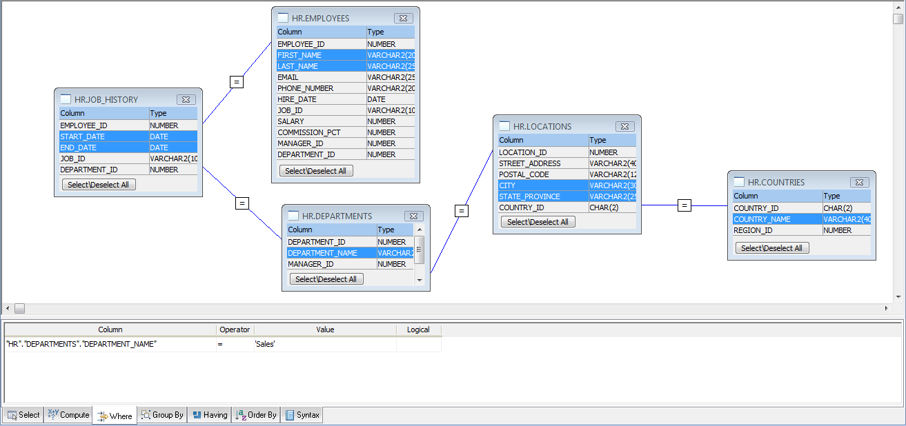 PB Ultimate Suite Query Builder