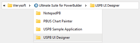 Add a breadcrumb control in you PowerBuilder Application