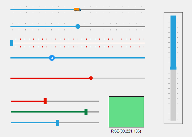 Trackbar by Ultimate Suite for PowerBuilder